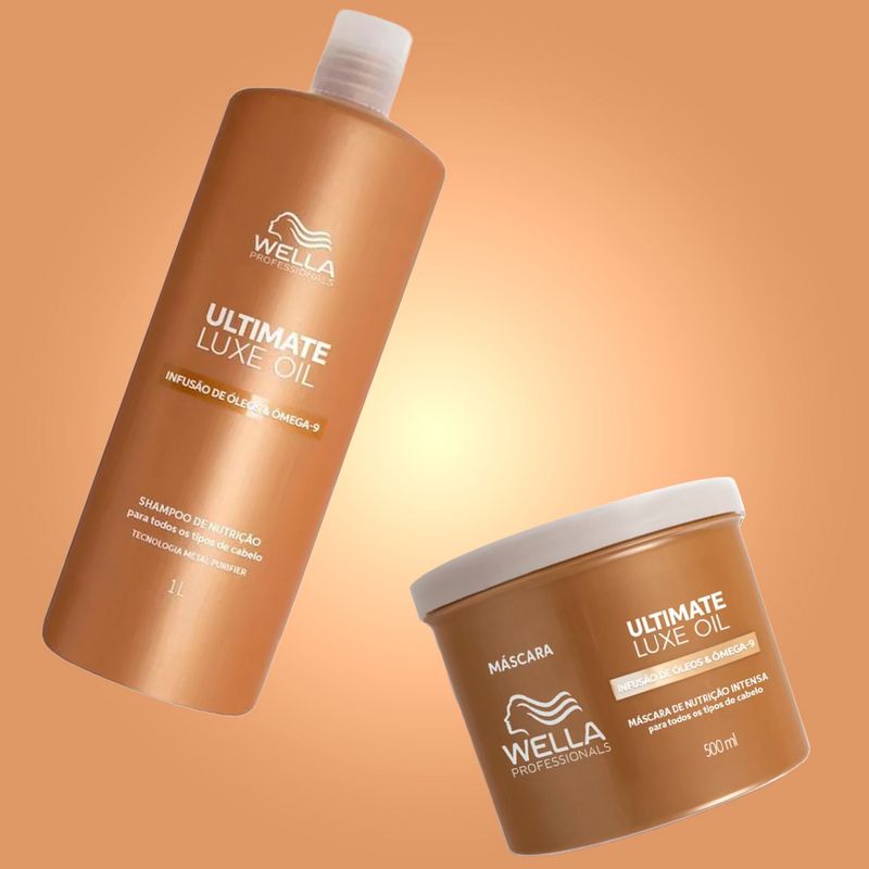 Wella Professional Ultimate Luxe Oil Kit – Shampoo + Máscara